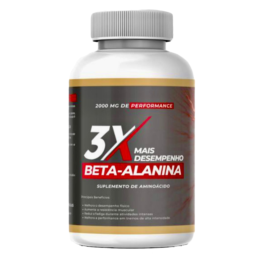 2.png 3x Beta Alanina 2000mg - Imagem 1
